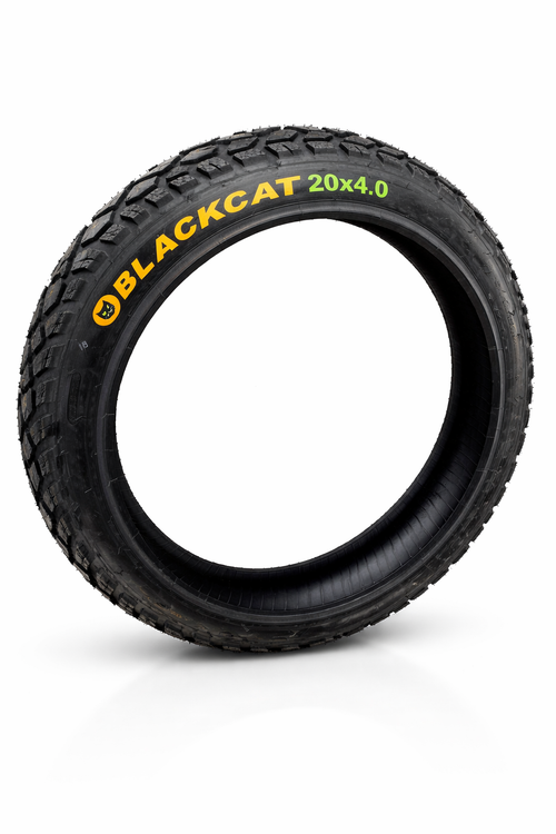 BlackCat 20x4 Fat Bike Tyre – 20 Inch E-Bike Replacement UK