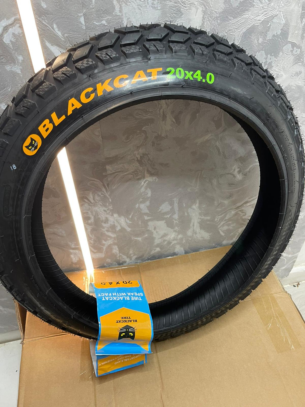 BlackCat 20x4 Fat Bike Tyre – 20 Inch E-Bike Replacement UK